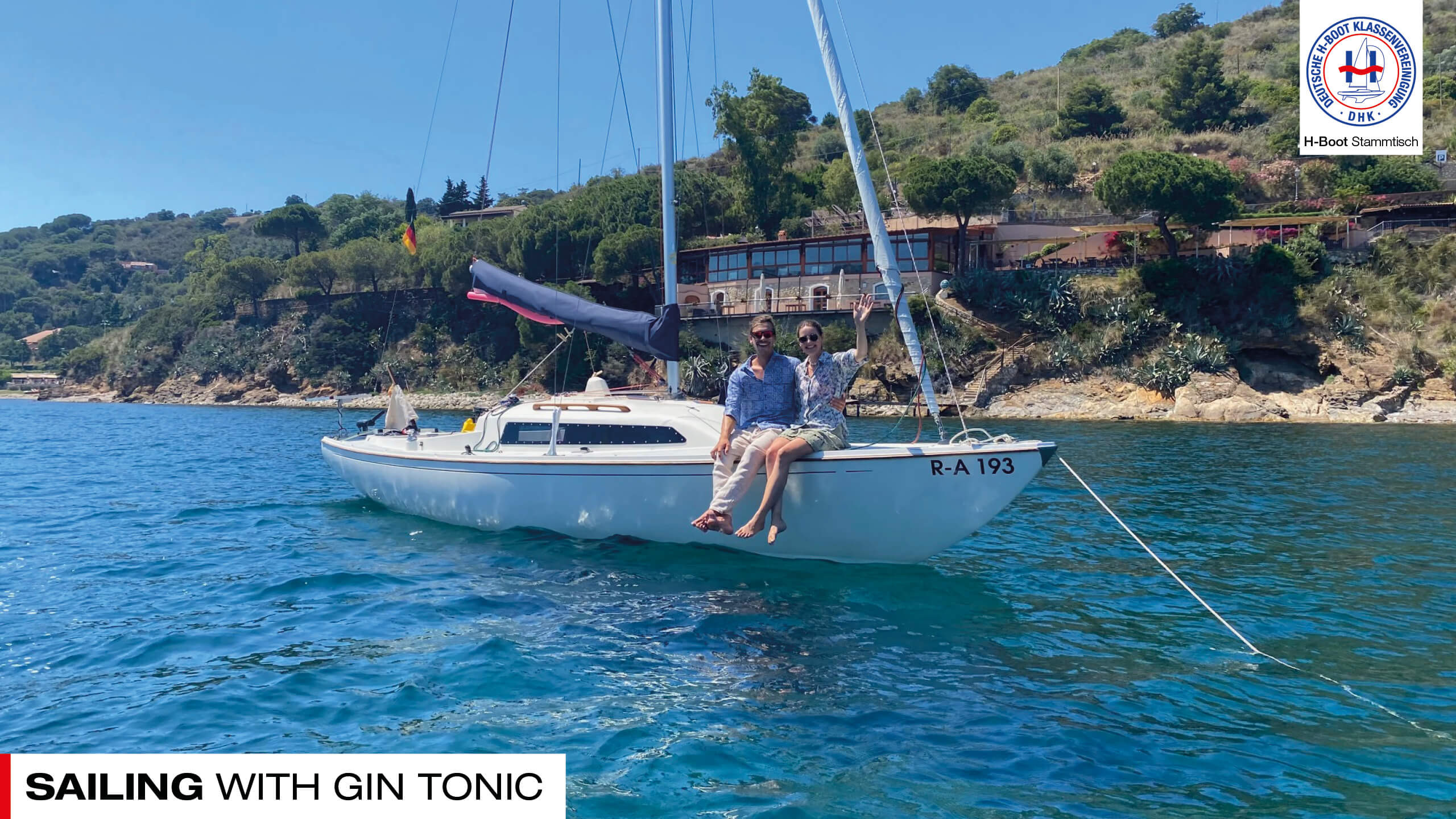 H-Boot Stammtisch Sailing with Gin Tonic.